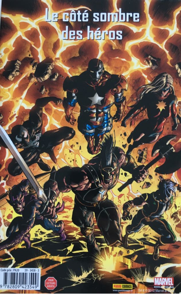 Dark Avengers T01 - Les Vengeurs Noirs  - Panini Comics France (1 - Apr 2012) comic book collectible [Barcode 9782809423549] - Main Image 2