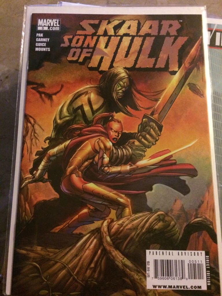 Skaar: Son of the Hulk  (5) comic book collectible [Barcode 759606061389] - Main Image 1