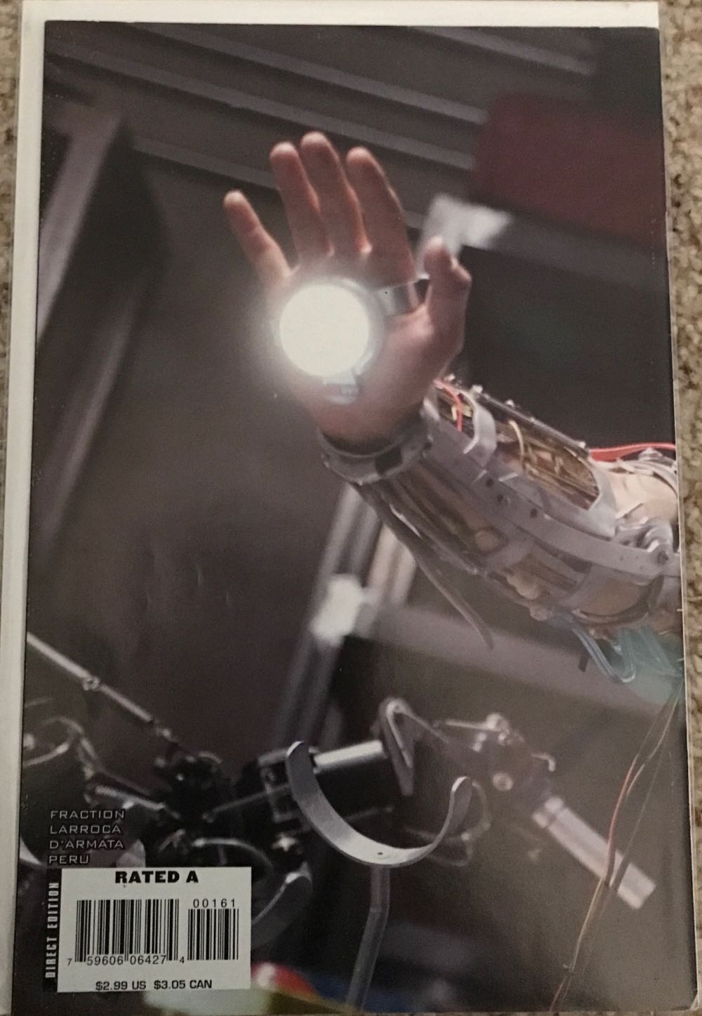 Iron Man - Marvel (470.1) comic book collectible [Barcode 074470032526] - Main Image 2