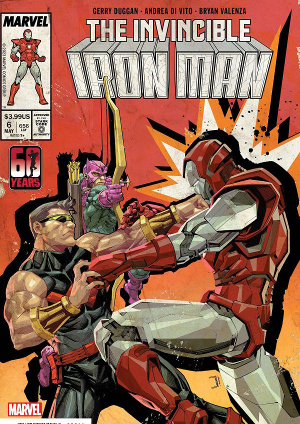 Invincible Iron Man, The - Marvel (285 - Oct 1992) comic book collectible [Barcode 9780785136866] - Main Image 2