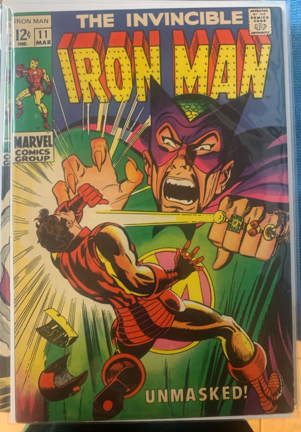 The Invincible Iron Man - Marvel Comics Group (11 - May 1968) comic book collectible [Barcode 9780785136866] - Main Image 2
