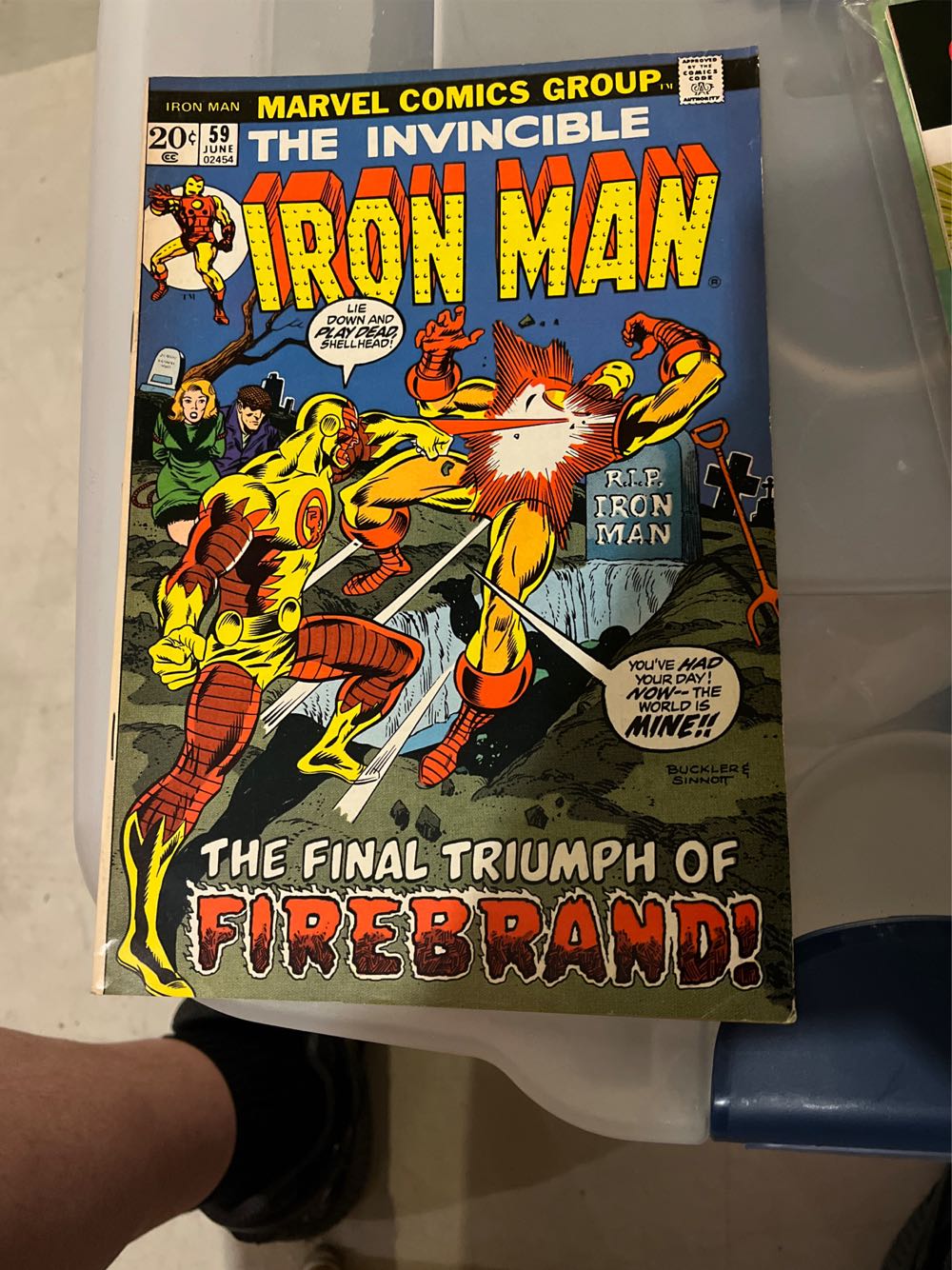The Invincible Iron Man - Marvel Comics (59 - Jun 1973) comic book collectible [Barcode 9780785136866] - Main Image 2
