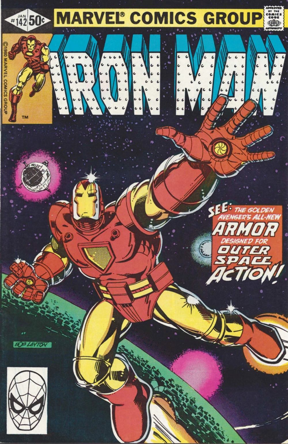 Invincible Iron Man, The - Marvel Comics Group (142 - Jan 1981) comic book collectible [Barcode 9780785136866] - Main Image 4