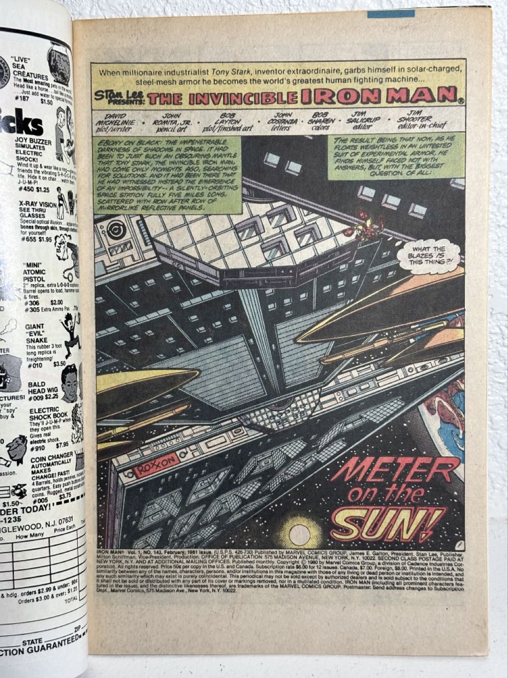 Invincible Iron Man, The - Marvel Comics Group (143 - Feb 1981) comic book collectible [Barcode 9780785136866] - Main Image 3