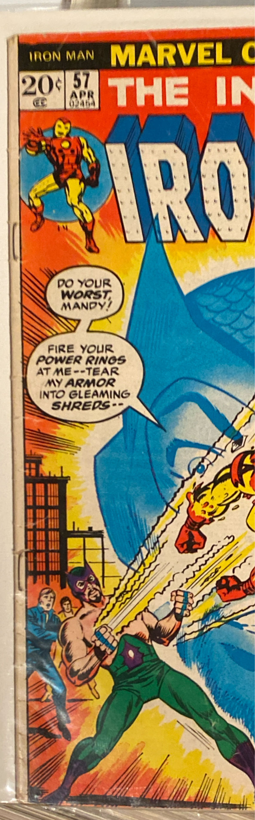 Iron Man #57 - A Marvel Magazine (57 - Apr 1973) comic book collectible [Barcode 074470032526] - Main Image 3