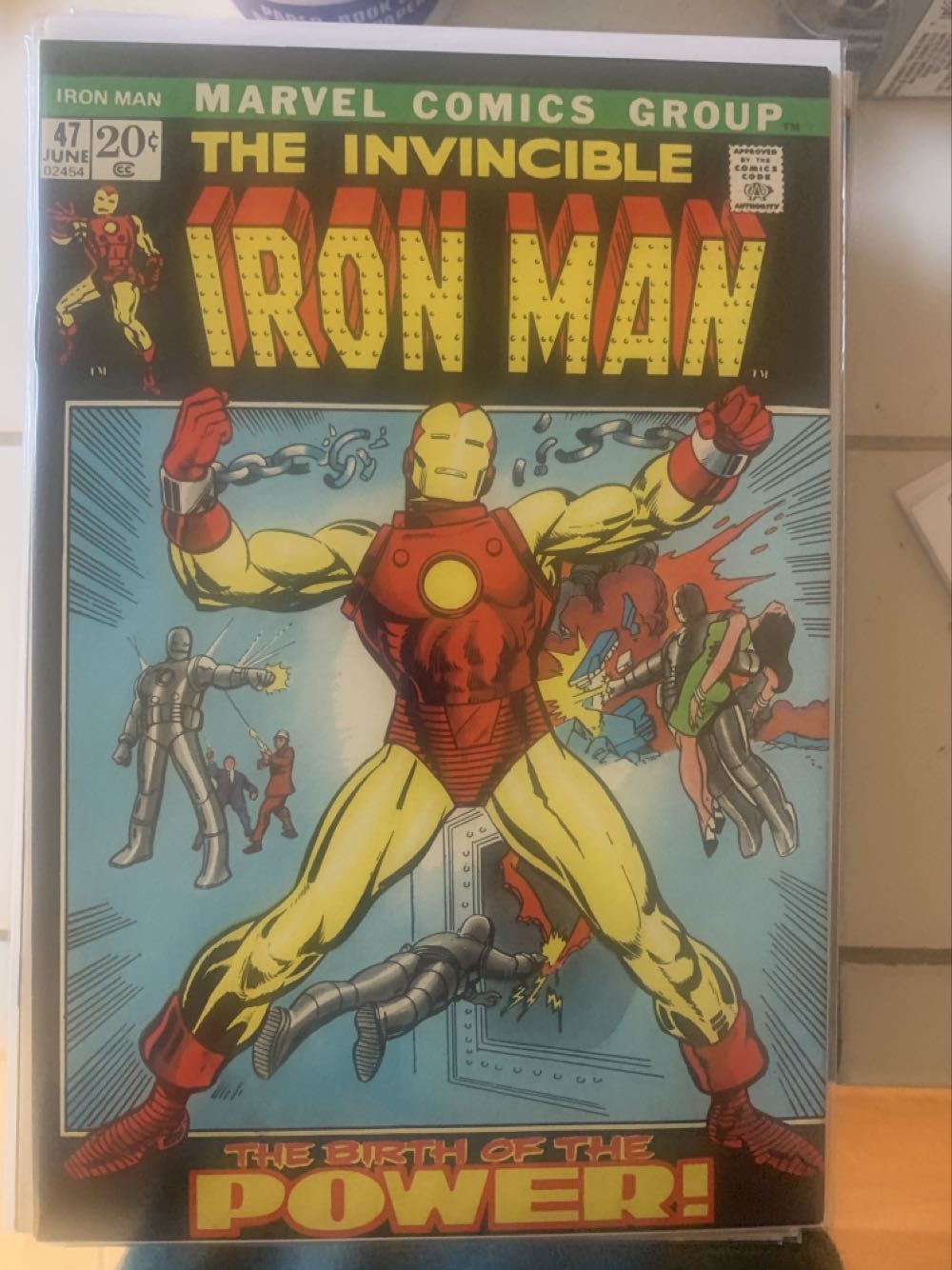 Iron Man - Marvel Comics Group (47 - Jun 1972) comic book collectible [Barcode 074470032526] - Main Image 2