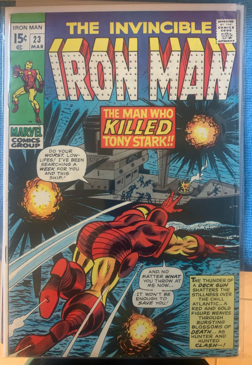 Iron Man - Marvel Comics (23 - Mar 1970) comic book collectible [Barcode 074470032526] - Main Image 2