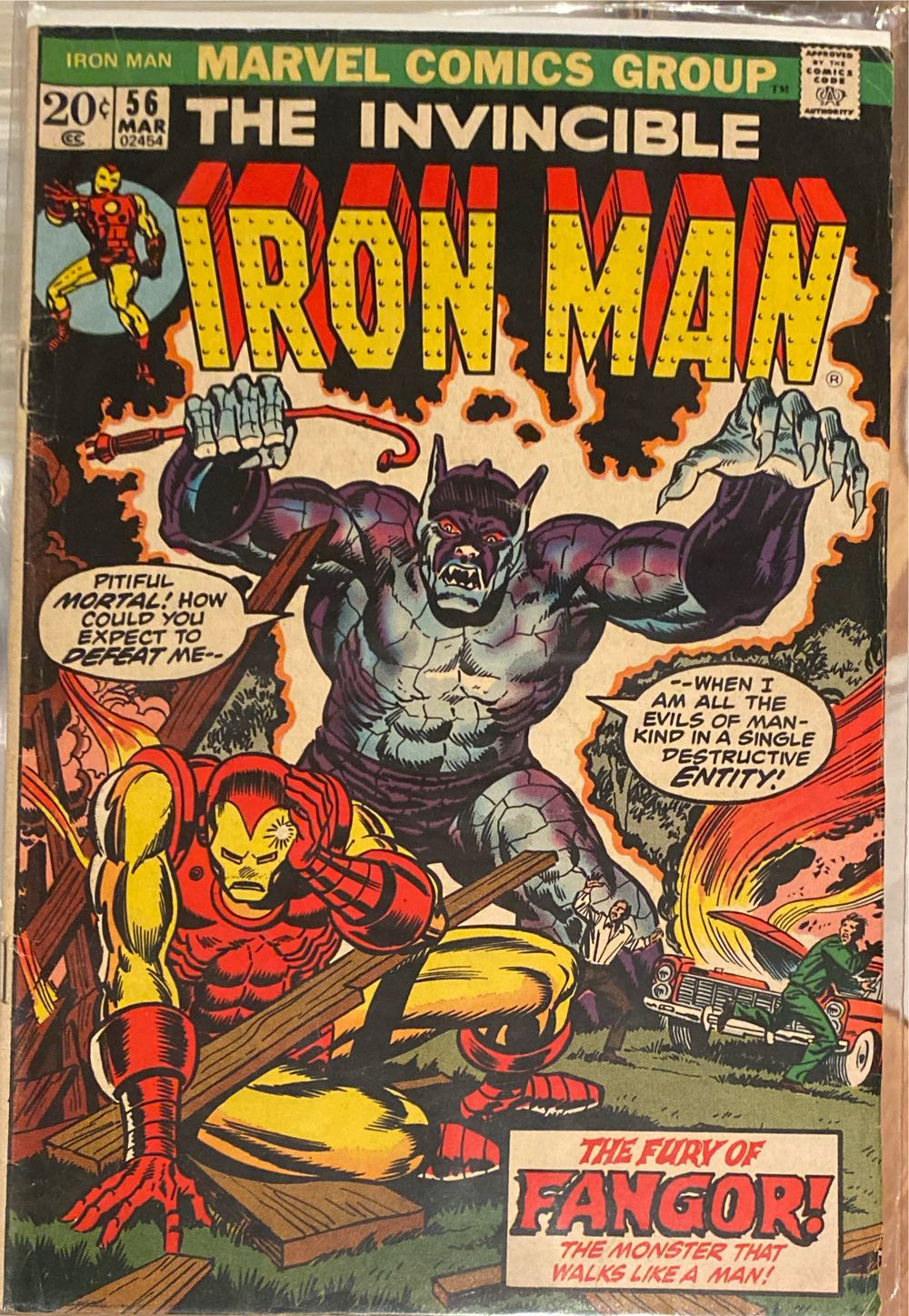 Invincible Iron Man, The - Marvel Comics Group (56 - Aug 2002) comic book collectible [Barcode 759606044573] - Main Image 3