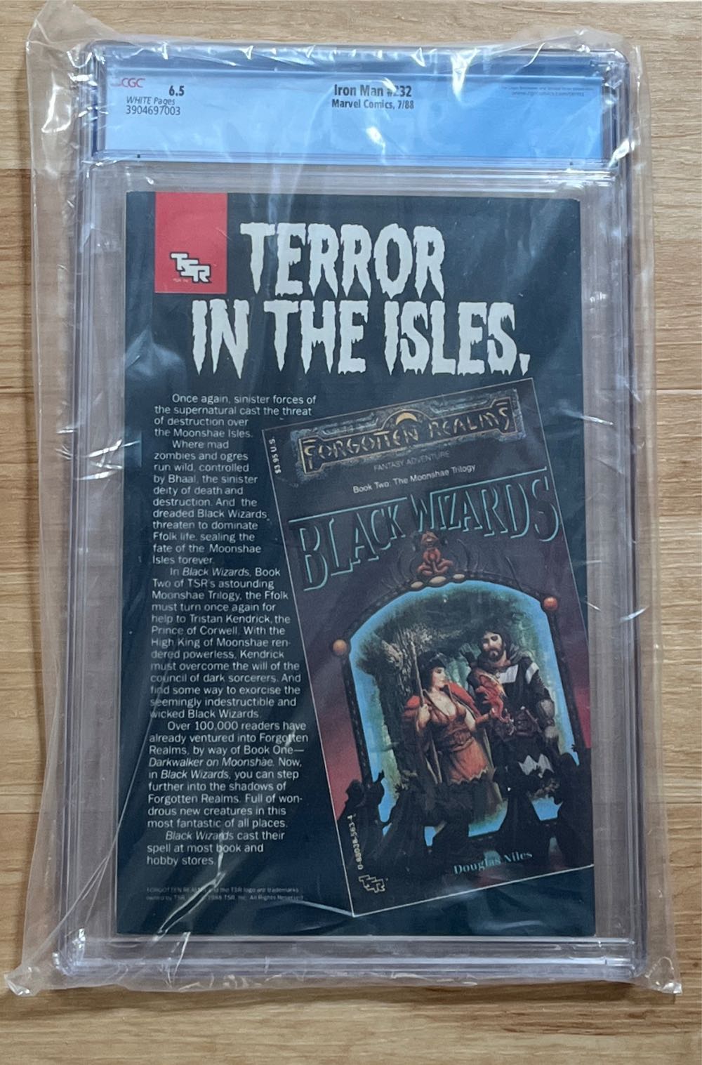 Iron Man - Marvel (232 - Jul 1988) comic book collectible [Barcode 071486024545] - Main Image 2