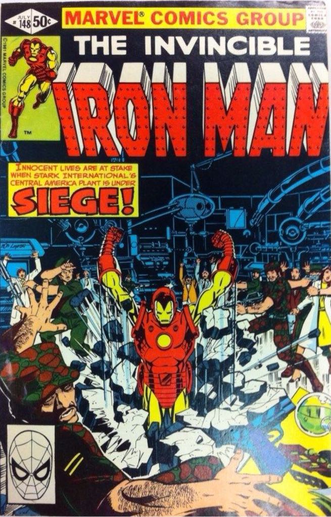 The Invincible Iron Man - Marvel Comics (148 - Jul 1981) comic book collectible [Barcode 074470032526] - Main Image 1