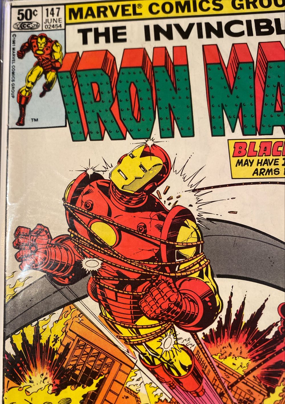 The Invincible Iron Man - Marvel Comics (147 - Jun 1981) comic book collectible [Barcode 074470032526] - Main Image 4