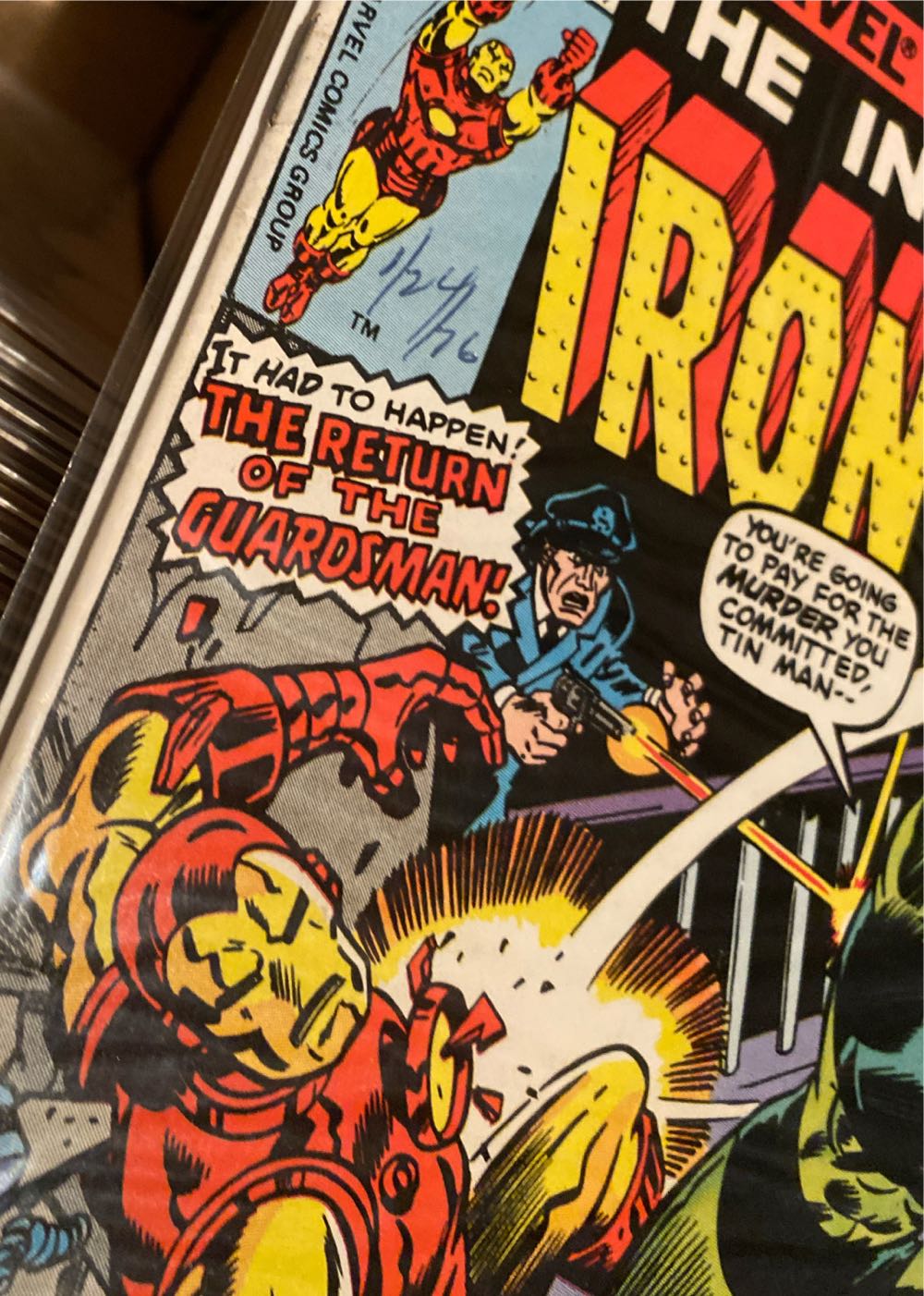 Invincible Iron Man, The - Marvel Comics Group (97 - Apr 1977) comic book collectible [Barcode 074470032526] - Main Image 3