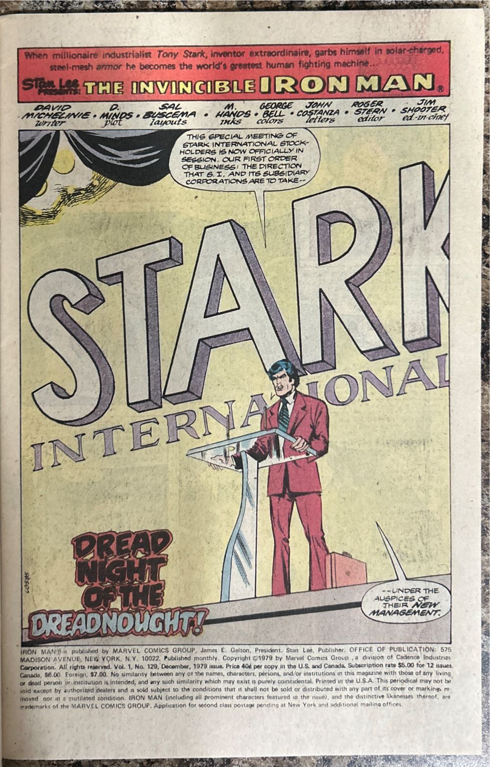 Iron Man, The Invincible - Marvel Comics (141 - Dec 1980) comic book collectible [Barcode 07148602454512] - Main Image 3