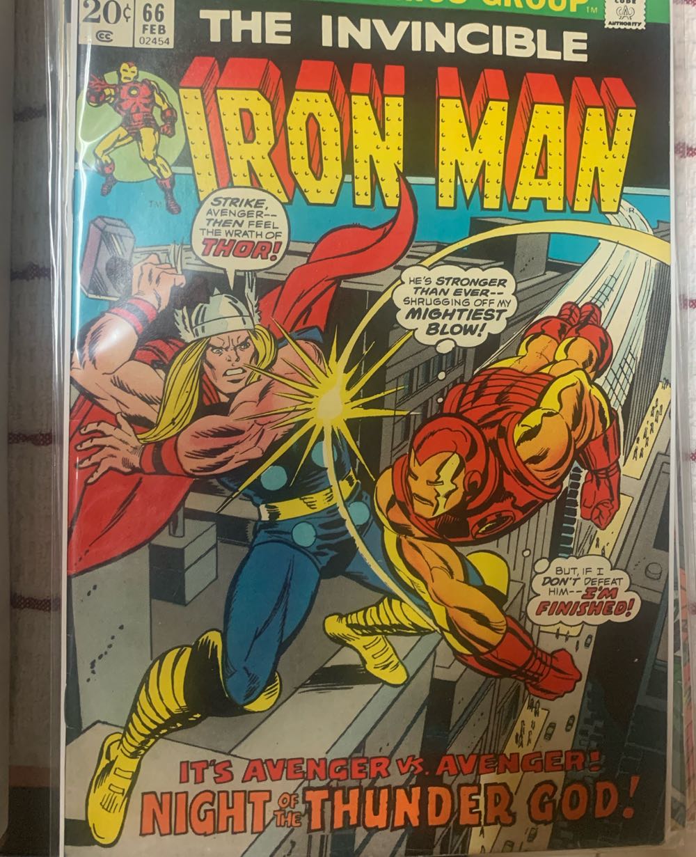Iron Man #66 - Marvel (66 - Feb 1974) comic book collectible [Barcode 074470032526] - Main Image 2
