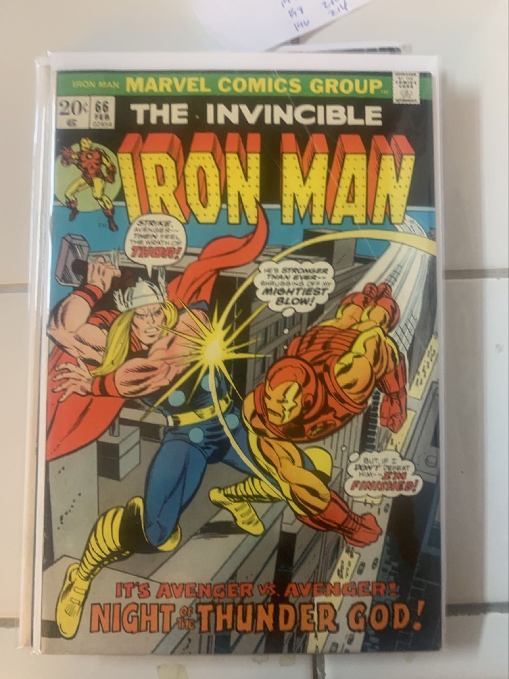 Iron Man #66 - Marvel (66 - Feb 1974) comic book collectible [Barcode 074470032526] - Main Image 3