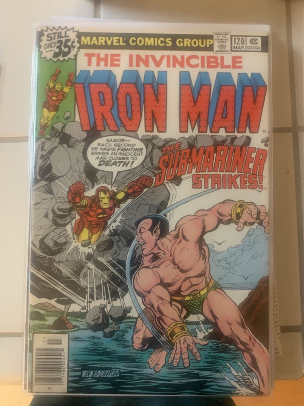 Iron Man #120 - Marvel Comics Group (120 - Mar 1979) comic book collectible [Barcode 07148602454503] - Main Image 2