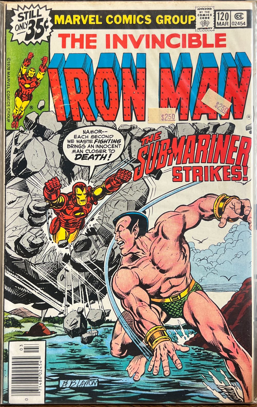 Iron Man #120 - Marvel Comics Group (120 - Mar 1979) comic book collectible [Barcode 07148602454503] - Main Image 3