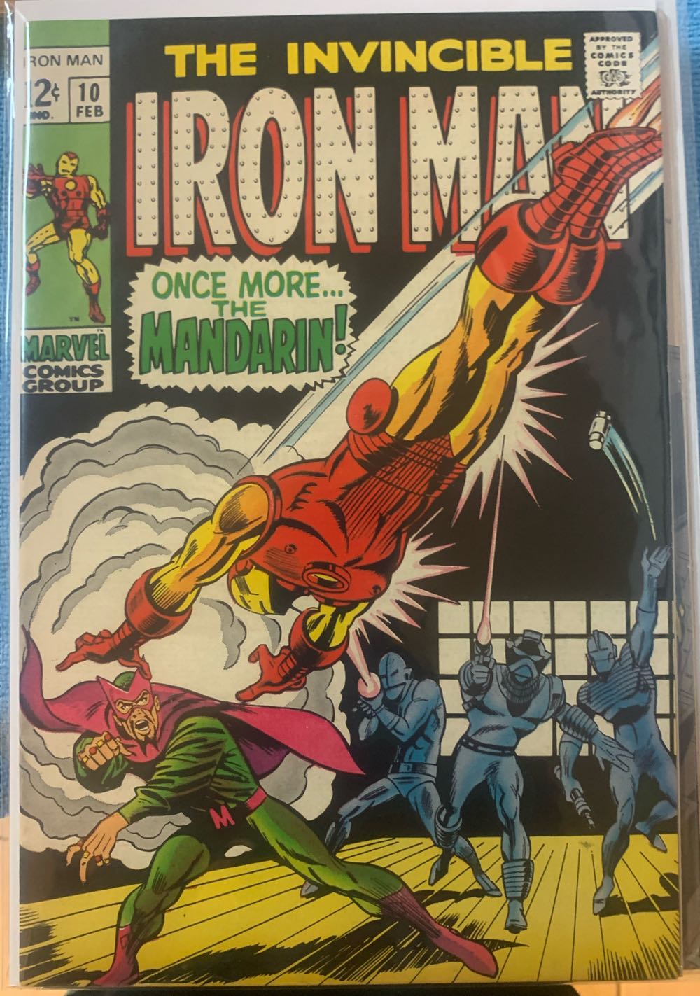 Invincible Iron Man, The - Marvel Comics (10 - Feb 1969) comic book collectible - Main Image 3