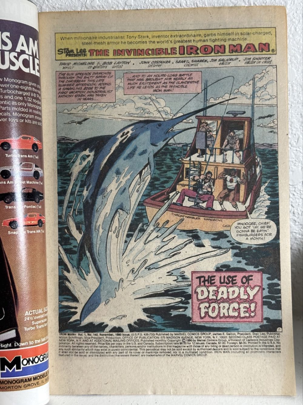 Iron Man - Marvel (140 - Nov 1980) comic book collectible [Barcode 07148602454511] - Main Image 3