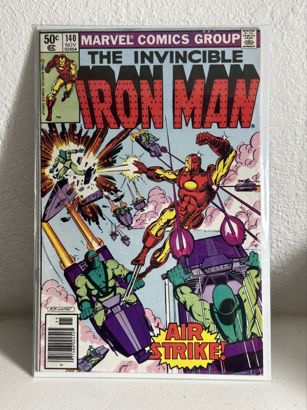 Iron Man - Marvel (140 - Nov 1980) comic book collectible [Barcode 07148602454511] - Main Image 4