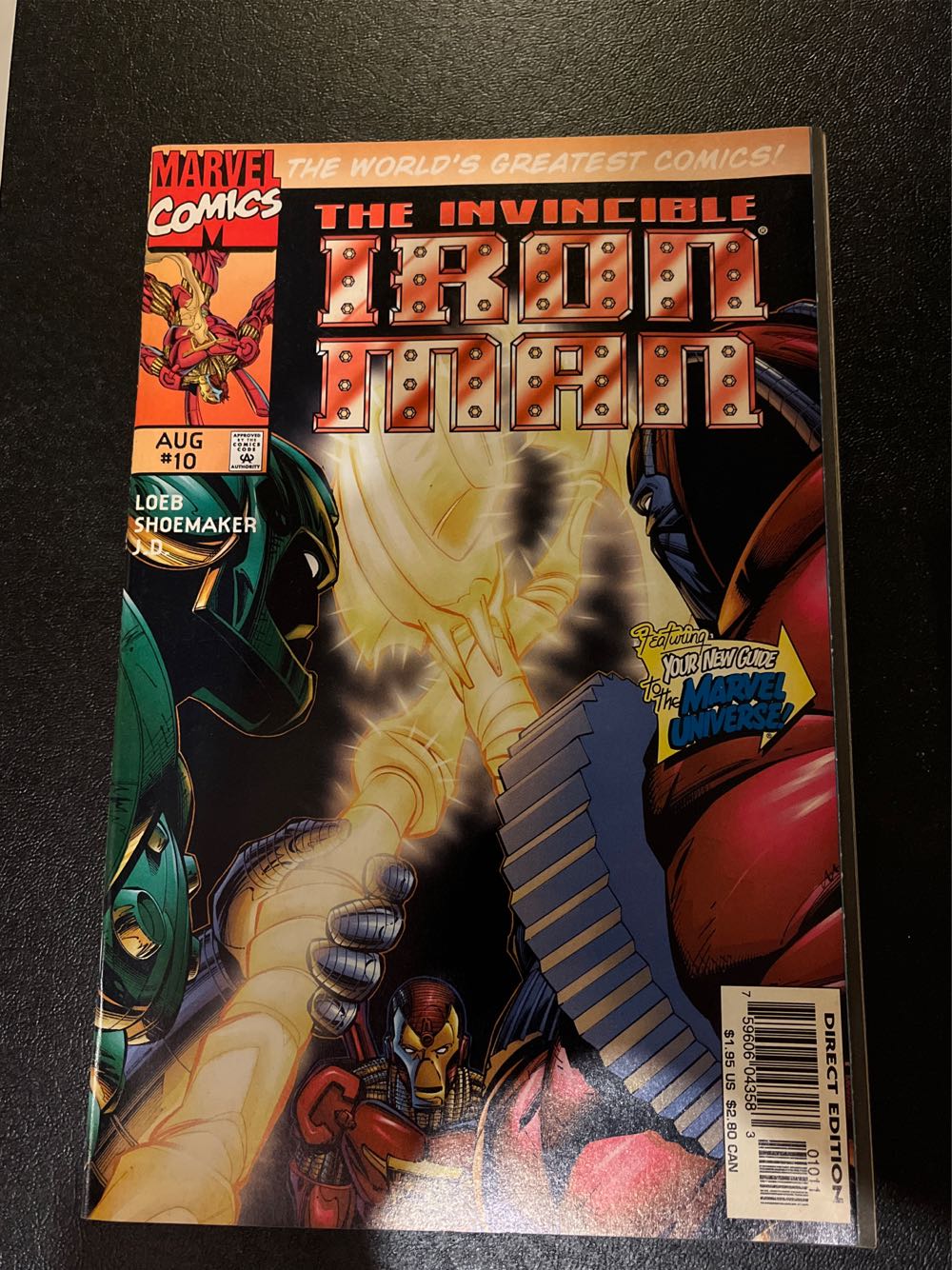 The Invincible Iron Man - Marvel (6 - Jul 1998) comic book collectible [Barcode 75960604358301011] - Main Image 3