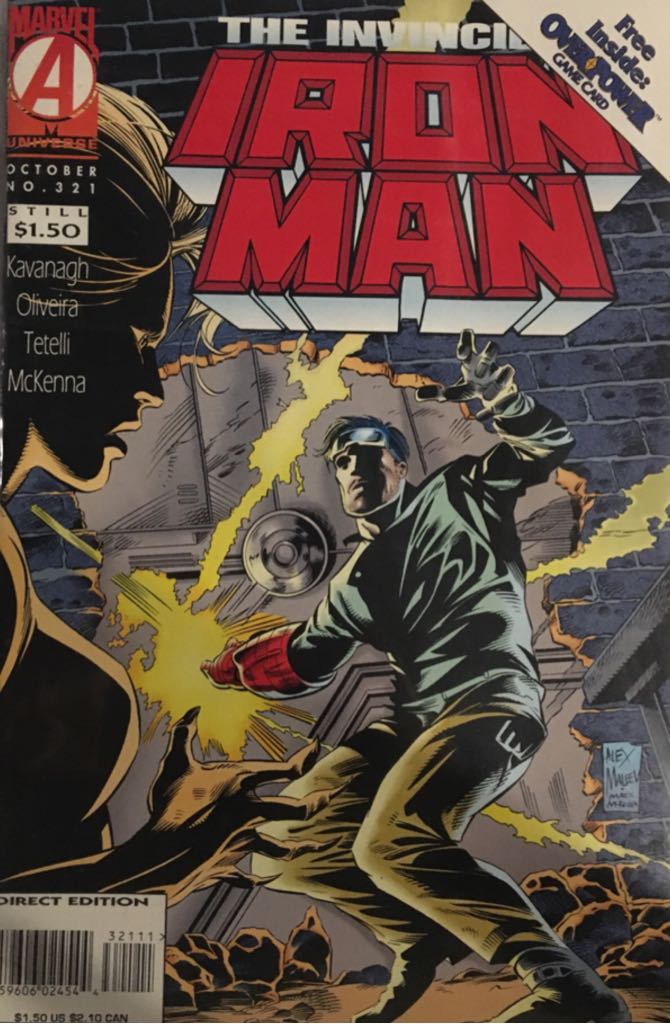 Iron Man - Marvel Comics (321 - 10/1995) comic book collectible [Barcode 75960602454432111] - Main Image 1
