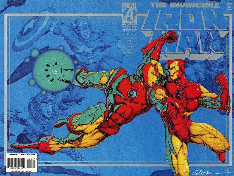 Iron Man (1968) - Marvel (325 - Feb 1996) comic book collectible [Barcode 75960602454432511] - Main Image 3