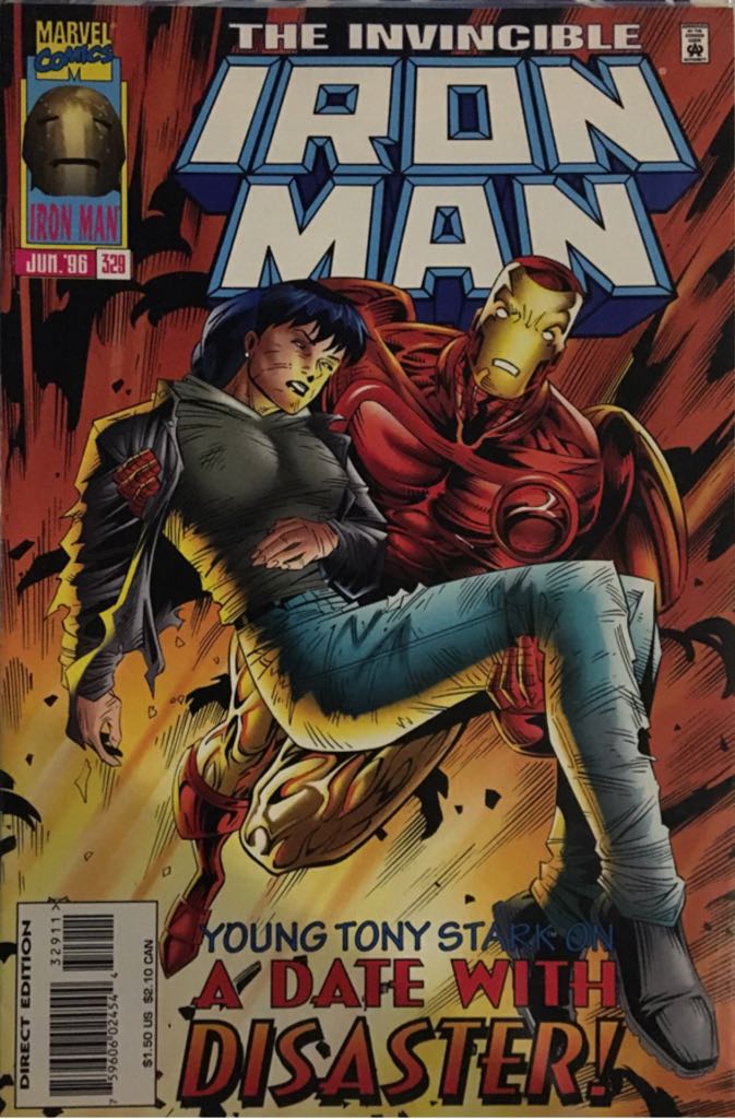 Iron Man - Marvel Comics (329 - Jun 1996) comic book collectible [Barcode 75960602454432911] - Main Image 1