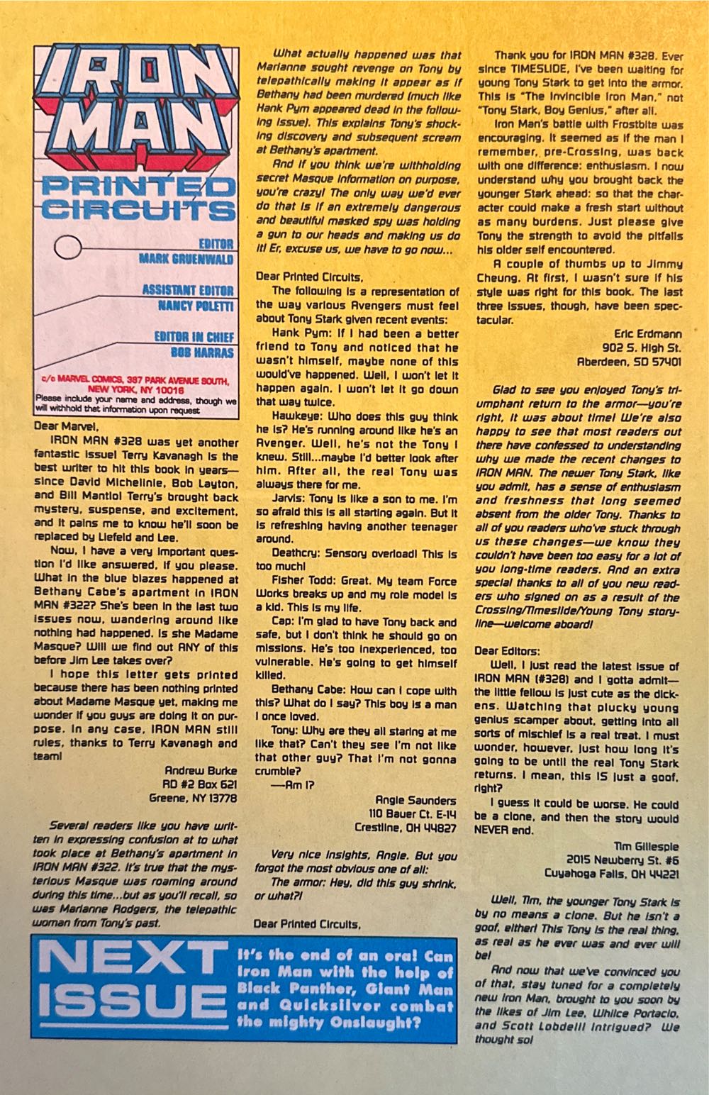 Invincible Iron Man, The - Marvel Comics Group (331 - Aug 1996) comic book collectible [Barcode 75960602454433111] - Main Image 4