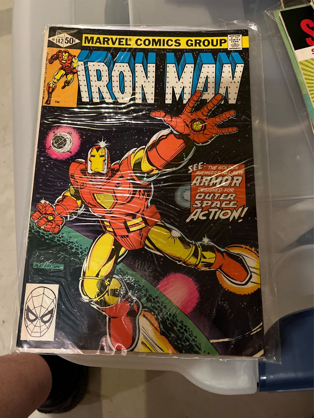 The Invincible Iron Man - Marvel Comics (142 - Jan 1980) comic book collectible [Barcode 071486024545] - Main Image 2