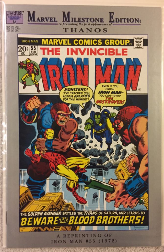 The Invincible Iron Man - Marvel Comics (55 - Feb 1973) comic book collectible [Barcode 074470032526] - Main Image 1