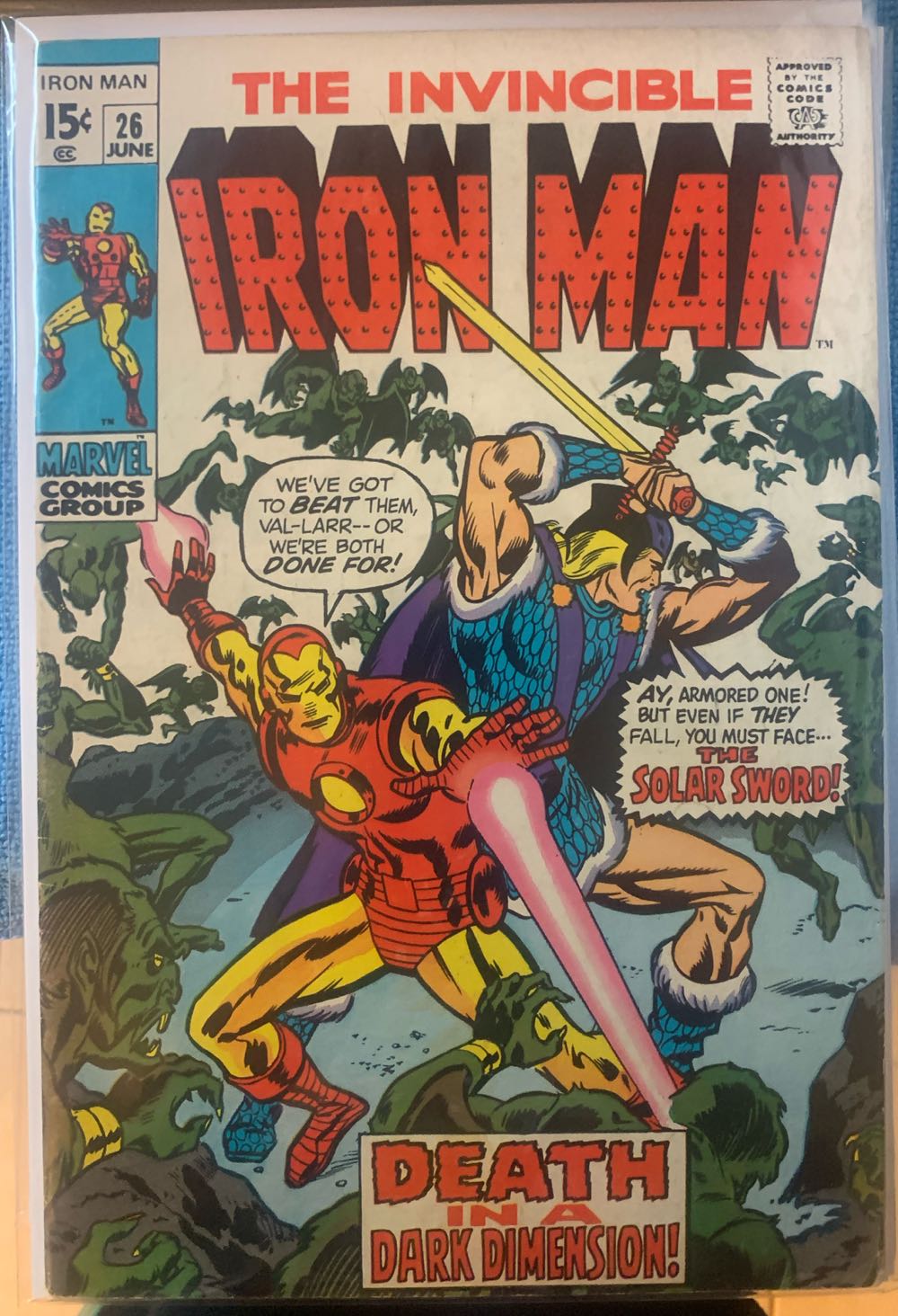 Iron Man 26 - Marvel Comics (26 - Jun 1970) comic book collectible [Barcode 074470032526] - Main Image 2
