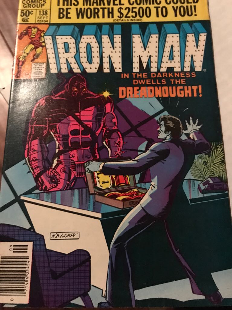 Invincible Iron Man, The - Marvel Comics Group (138 - Sep 1980) comic book collectible [Barcode 074470032526] - Main Image 1