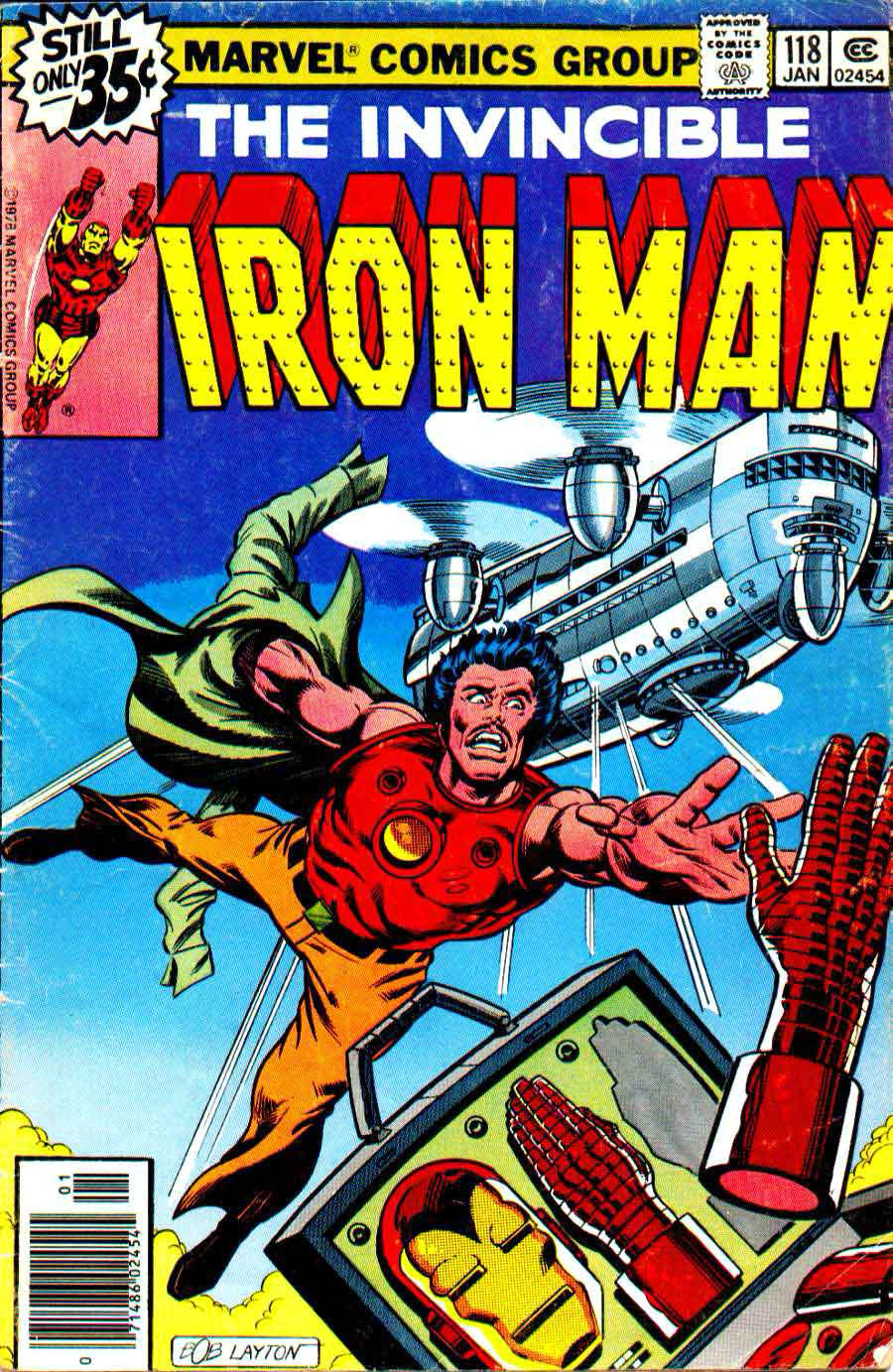Invincible Iron Man, The - Marvel Comics Group (118) comic book collectible [Barcode 5960606427] - Main Image 4