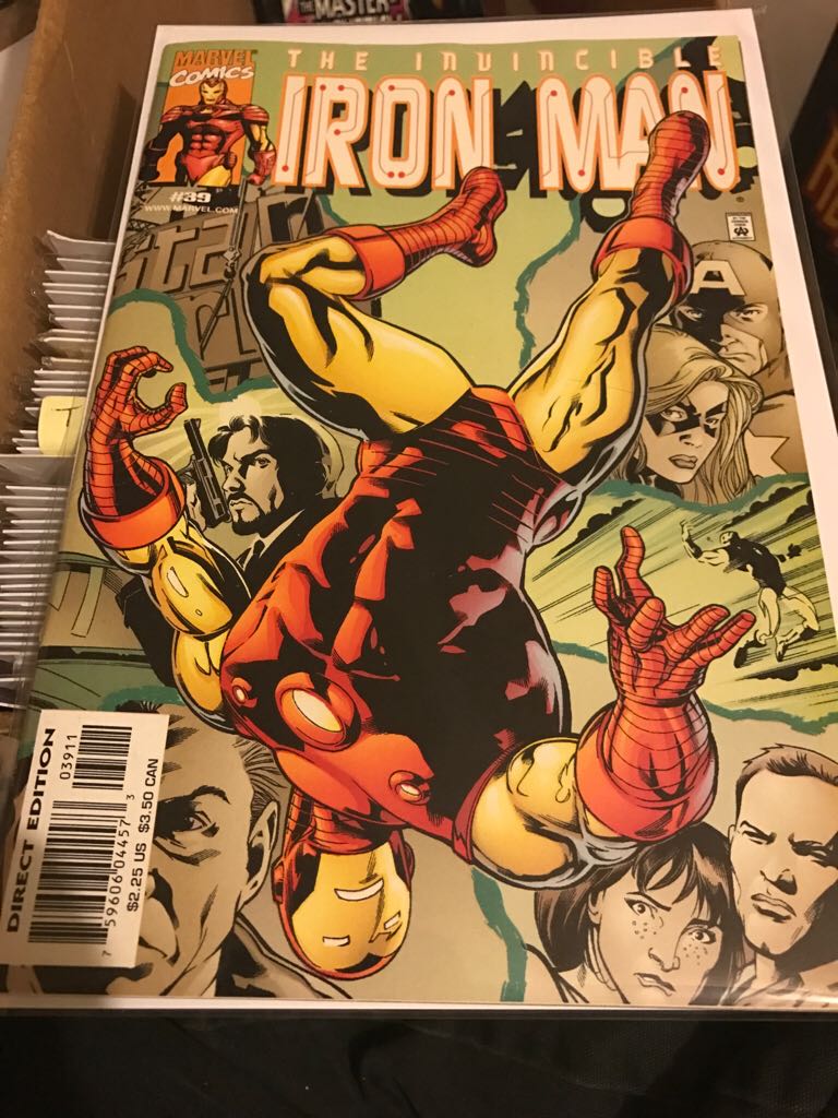 Iron Man - Marvel Comics (384 - 04/2001) comic book collectible [Barcode 074470032526] - Main Image 1