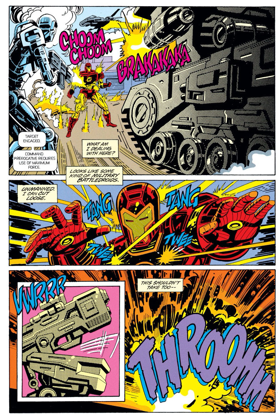 Invincible Iron Man, The - Marvel (290 - Mar 1993) comic book collectible [Barcode 071486024545] - Main Image 4