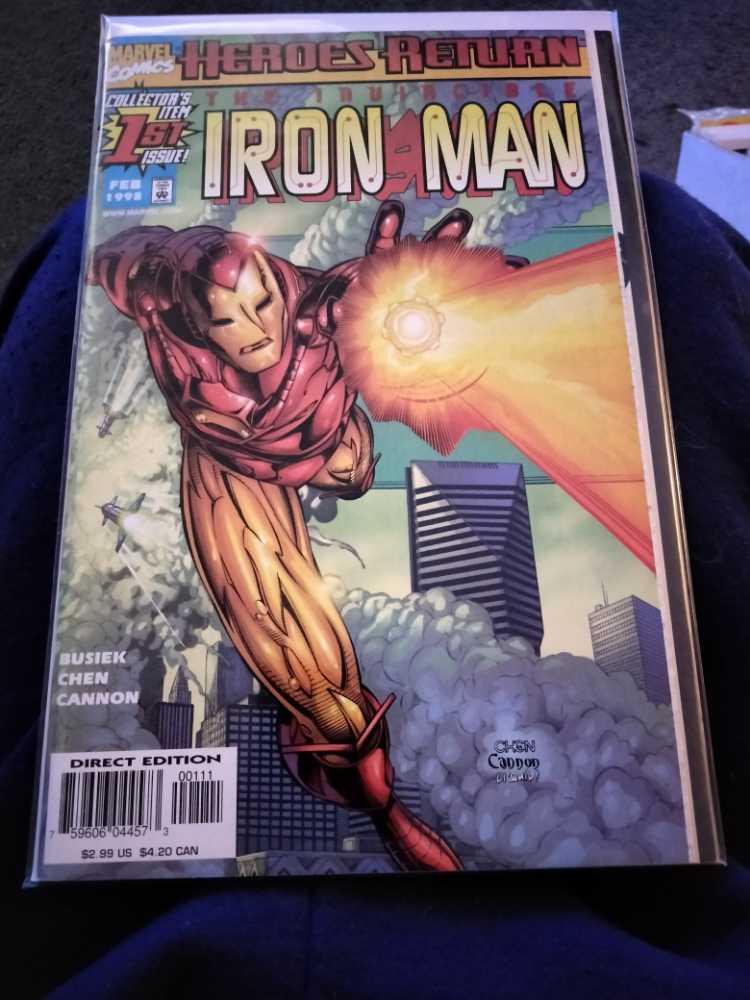 #1 - Marvel Comics (1 - 02/1998) comic book collectible [Barcode 75960604457300111] - Main Image 2