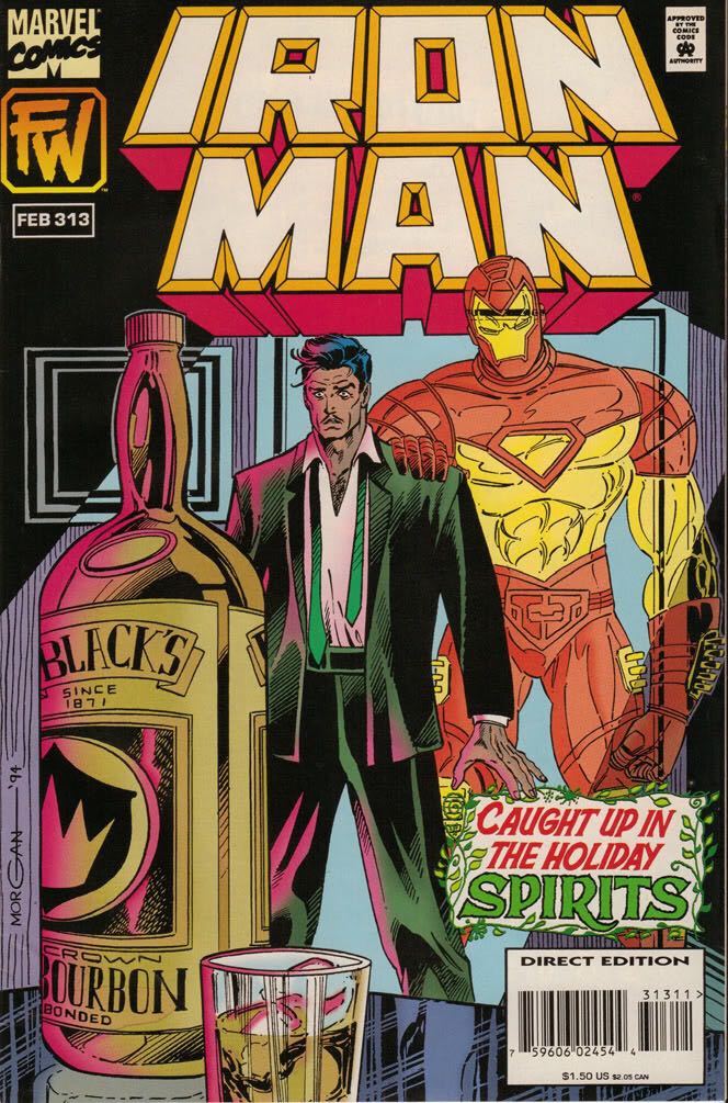 The Invincible Iron Man  (313 - Feb 1995) comic book collectible [Barcode 074470032526] - Main Image 1