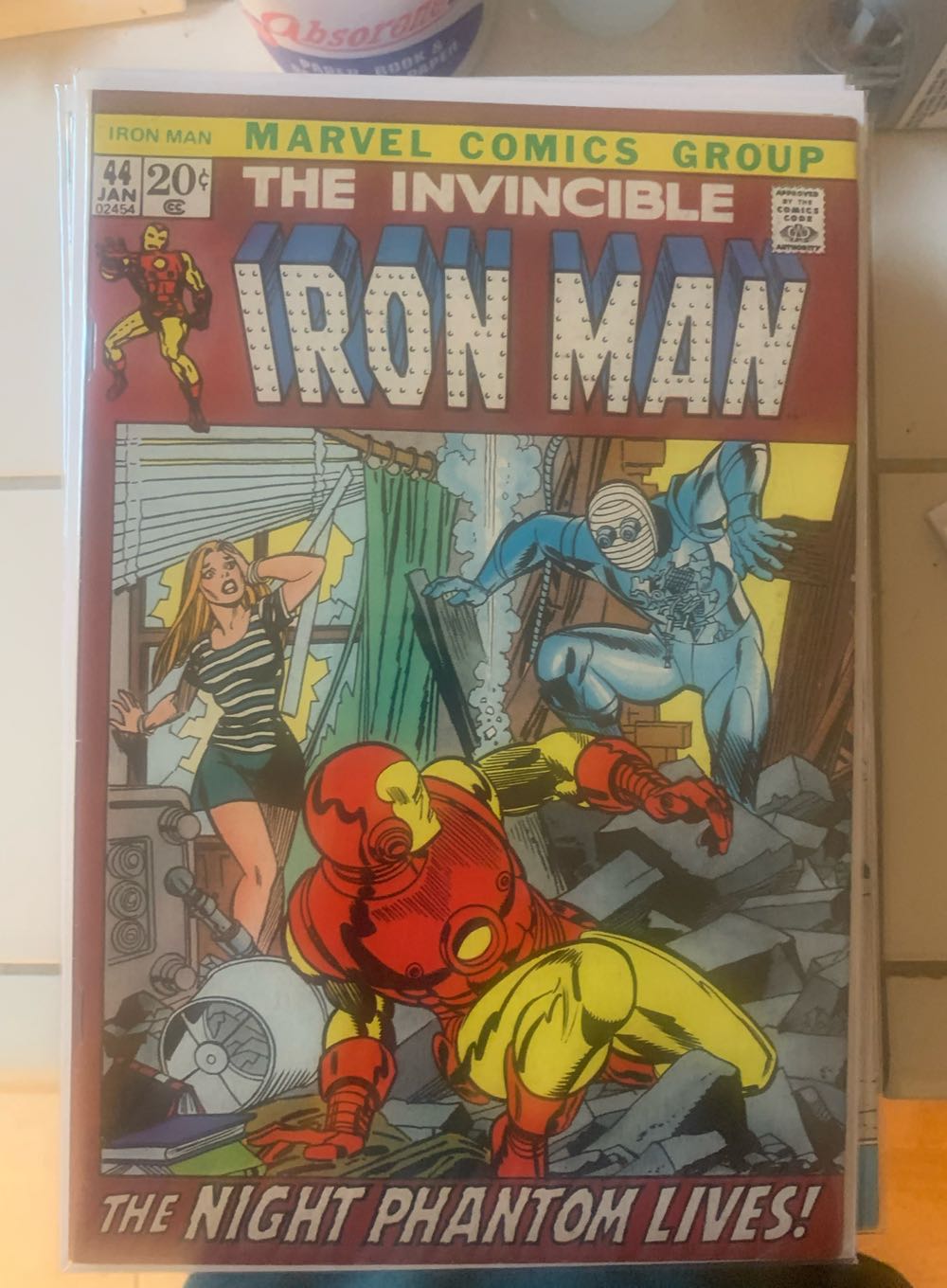 Iron Man - Marvel (44 - Jan 1972) comic book collectible - Main Image 2