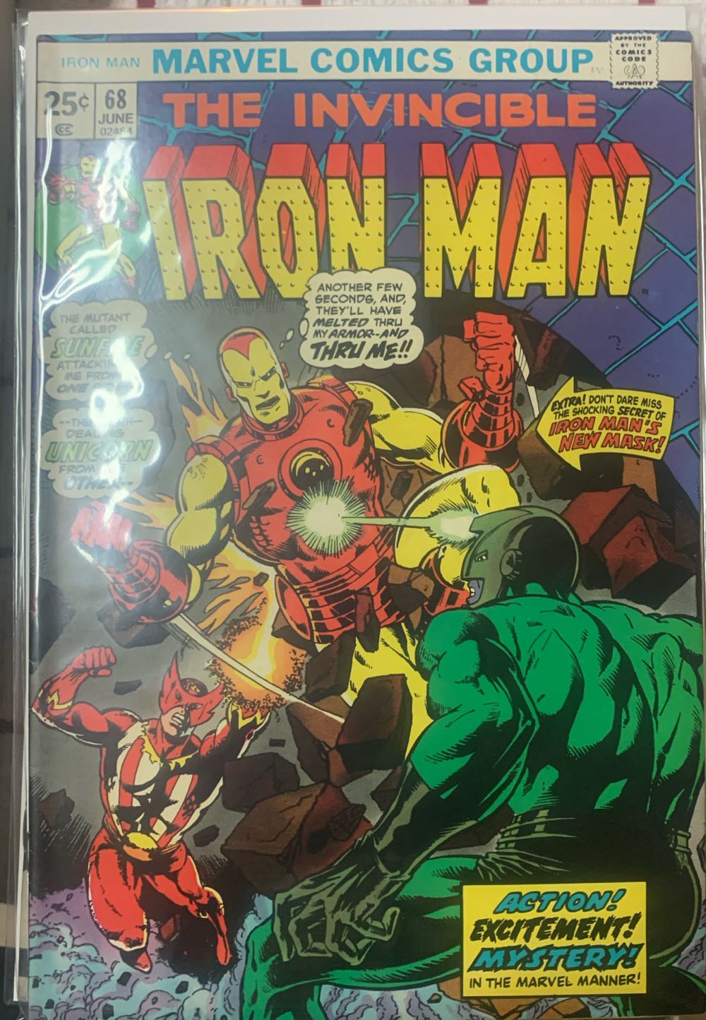 The Invincible Iron Man  (68) comic book collectible - Main Image 2