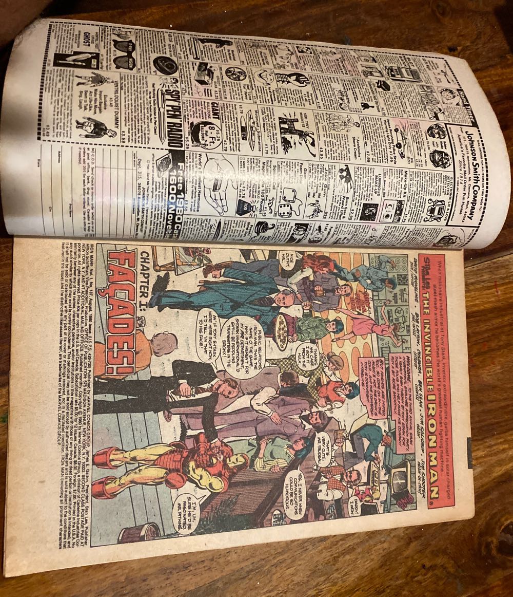 The Invincible Iron Man  (137) comic book collectible - Main Image 2