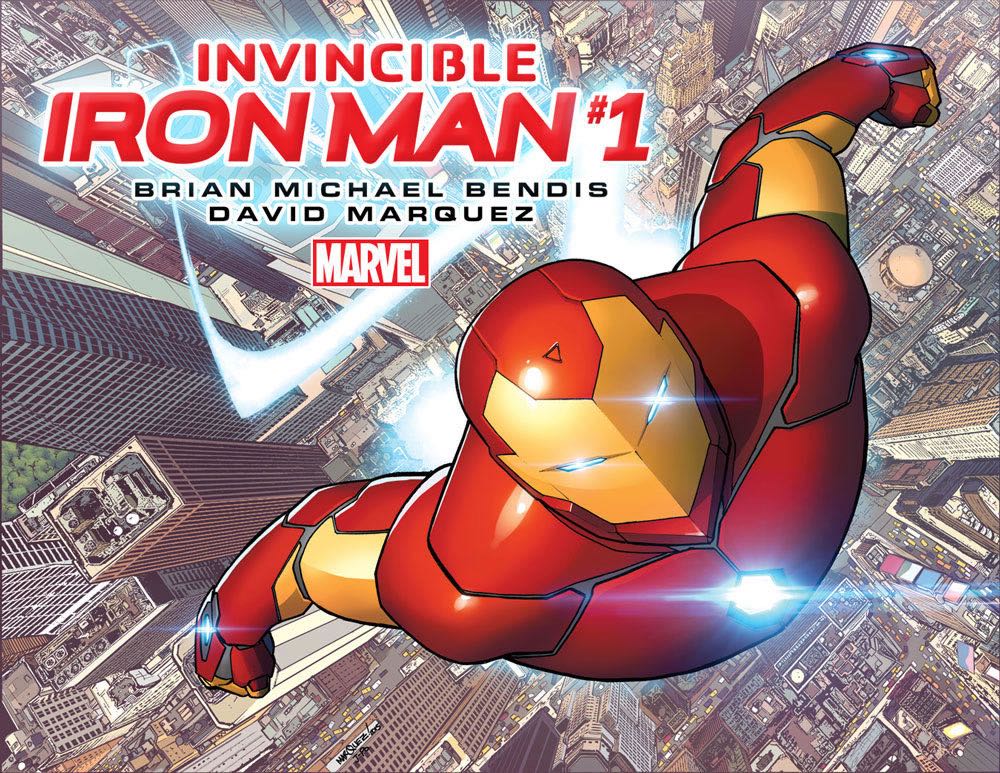 Invincible Iron Man - Marvel (1 - 12/2015) comic book collectible - Main Image 1