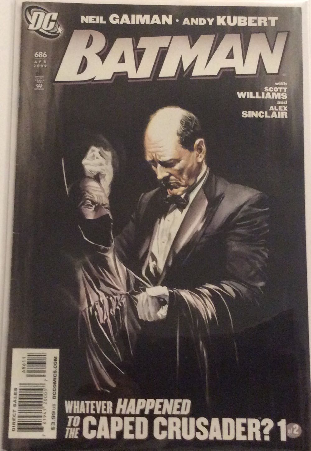 Batman - DC Comics (686 - Apr 2009) comic book collectible [Barcode 725274304301] - Main Image 2