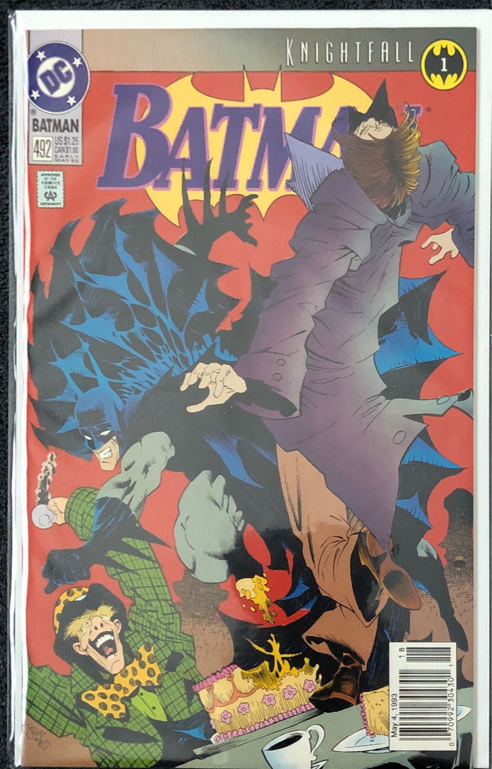 Batman - DC Comics Inc. (492 - May 1993) comic book collectible - Main Image 2