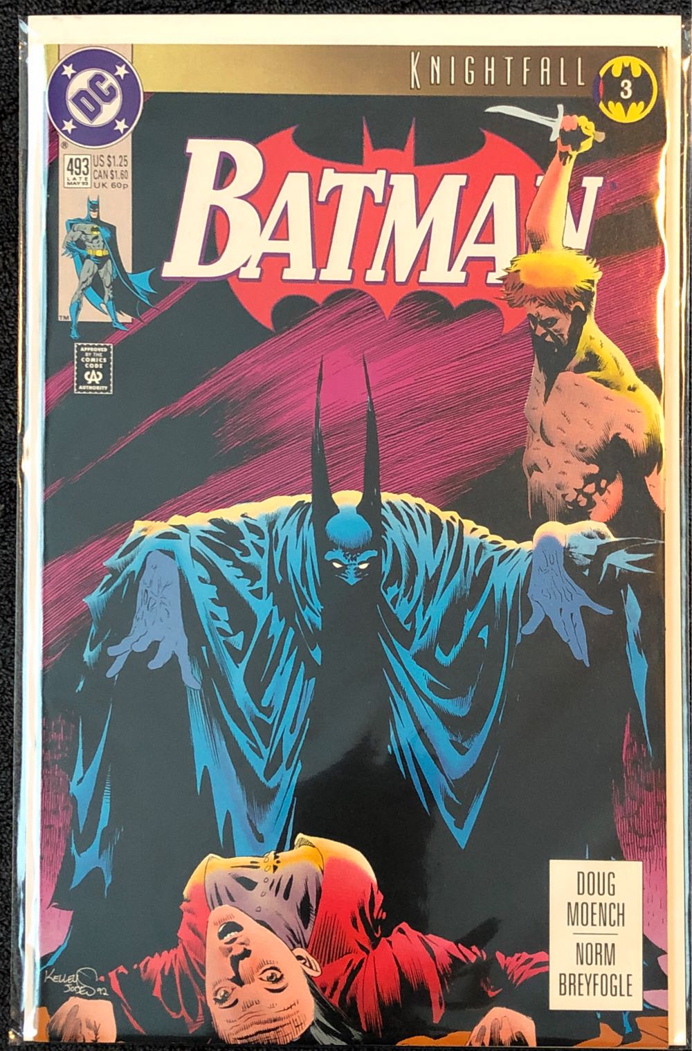 Batman - DC Comics (493 - May 1993) comic book collectible - Main Image 2