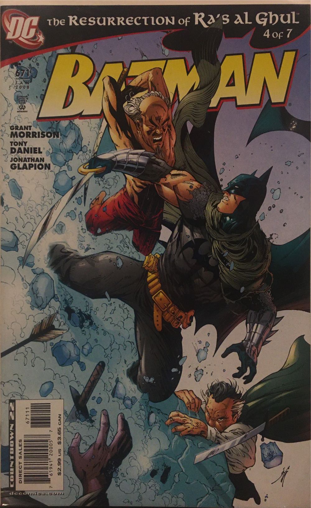 Batman - DC Comics (671 - 01/2008) comic book collectible [Barcode 76194120005767111] - Main Image 2