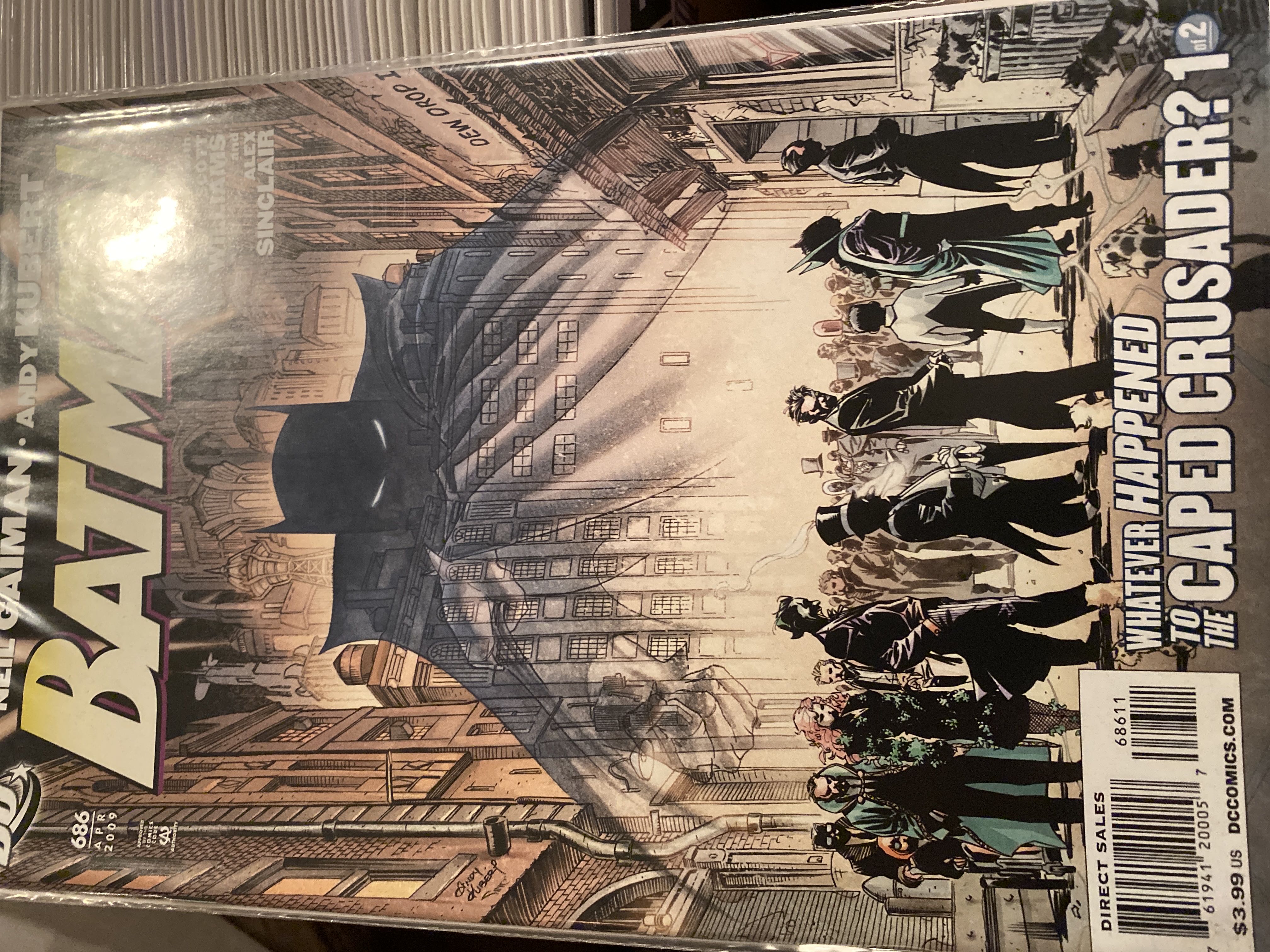 Batman - DC Comics (686 - 04/2009) comic book collectible [Barcode 76194120005768611] - Main Image 2