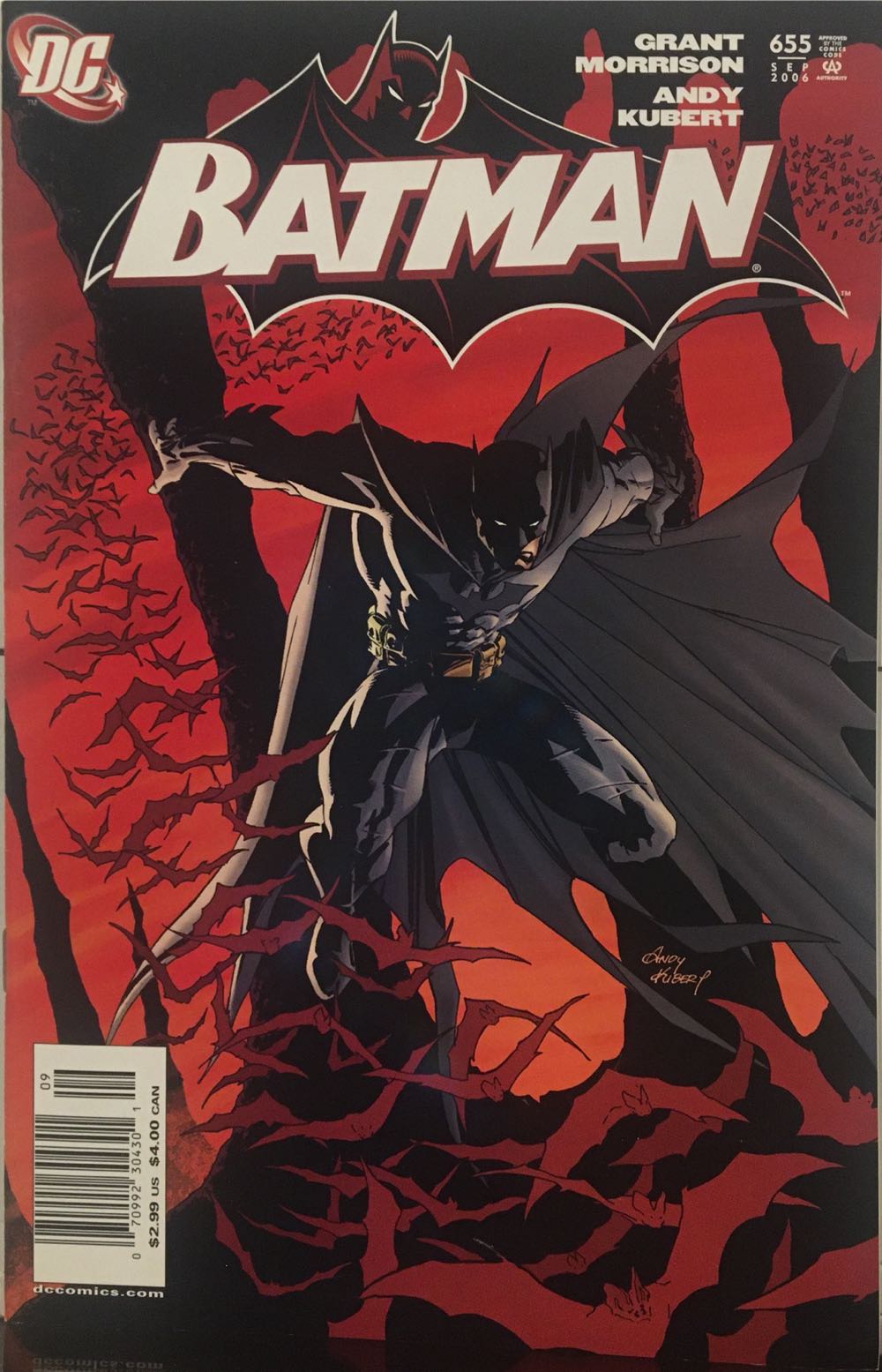 Batman - DC Comics (655 - Sep 2006) comic book collectible [Barcode 761941200057] - Main Image 2