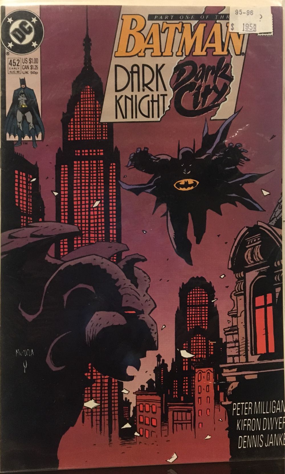 Batman - DC Comics Inc. (452 - Aug 1990) comic book collectible [Barcode 070989304307] - Main Image 2