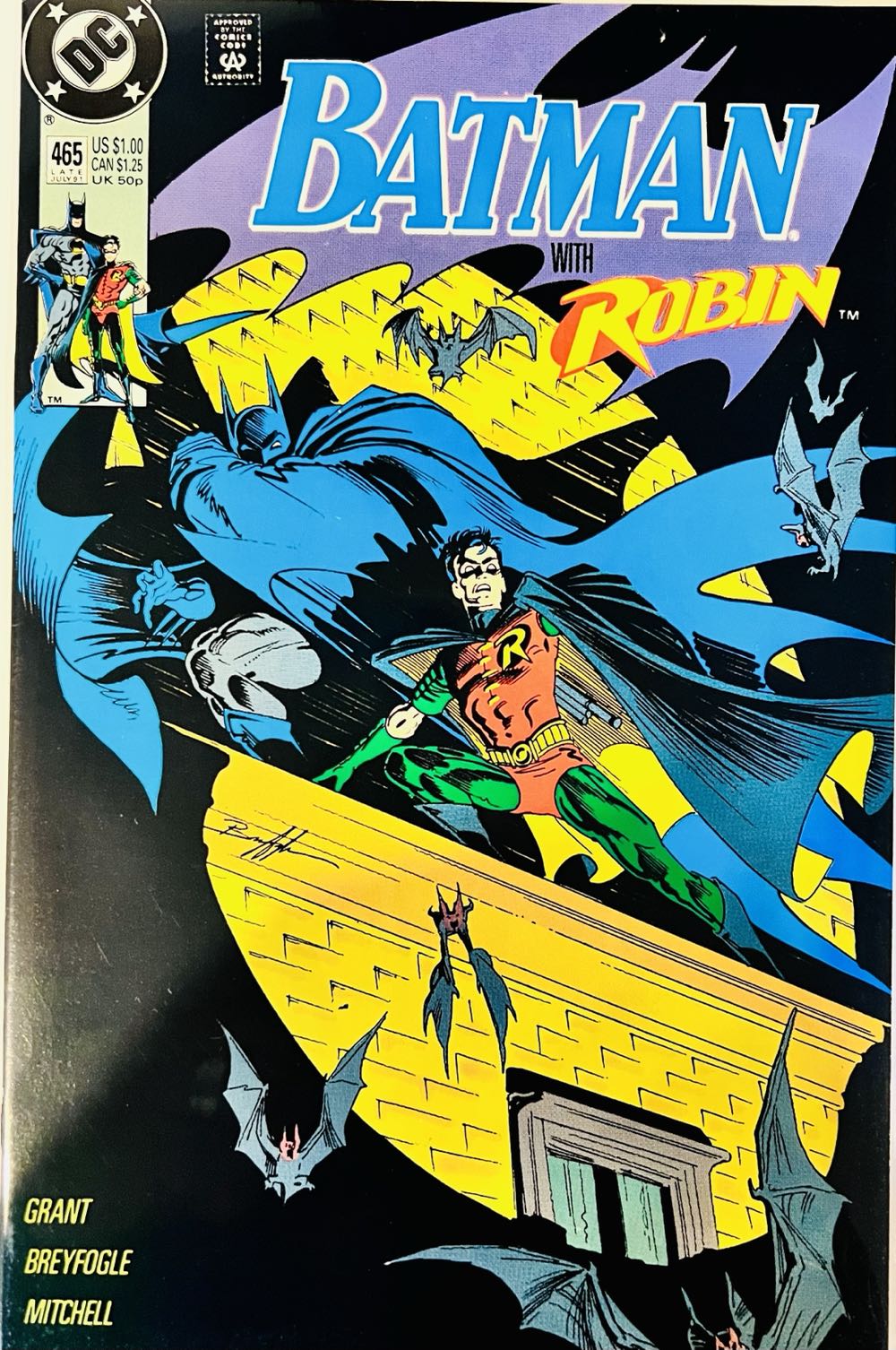 Batman - DC Comics (465 - 07/1991) comic book collectible [Barcode 761941200057] - Main Image 2